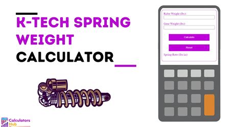 k tech spring rate chart